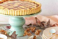 Coconut Lemon Tart with Dulce de Leche Filling
