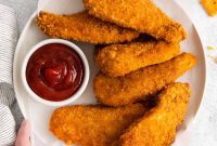 Cheez-It Crusted Chicken Tenders: Crunchy Baked Recipe