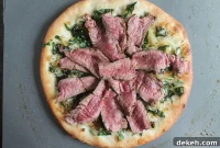 PRE Brands Sirloin Steak & Blue Cheese Pizza Recipe