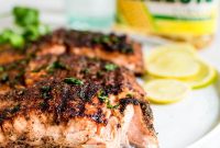 Jamaican Jerk Grilled Salmon Recipe with Citrus Marinade