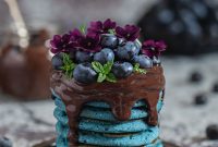 Blueberry Pancakes Recipe: Fluffy Blue Pancakes with Natural Color