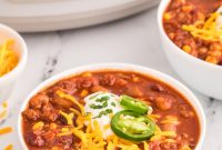 Slow Cooker Beef Chili Recipe for Cozy Weeknight Dinners