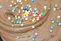 Fluffy Chocolate Birthday Slime Recipe for Fun Party Crafts