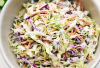 Crisp Mexican Slaw with Lime and Cilantro Dressing