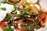 Greek Fasolakia: Braised Green Beans and Potatoes Recipe