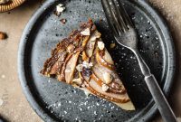 Hazelnut Frangipane Pear Tart: Rustic Pear Almond Tart Recipe