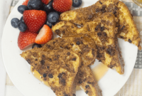 Chocolate Chip Cookie-Crusted French Toast (Gluten-Free)