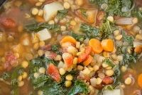 Slow Cooker Lentil and Vegetable Soup Recipe
