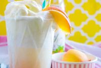Peach and Cream Soda Float Recipe for Summer Sips