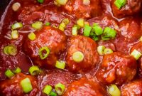 Slow Cooker Cranberry Meatballs for Holiday Entertaining