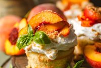 Sweet Peach Shortcakes with Fresh Whipped Cream