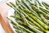 Oven-Roasted Asparagus with Garlic and Lemon