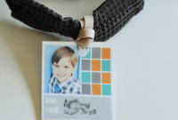 Customizable Backpack Name Tags for Back to School