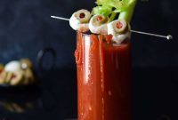 Spooky Halloween Bloody Mary Cocktail Recipe