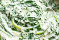 Creamy Sautéed Spinach with Garlic and Parmesan