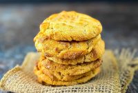 Crispy Peanut Butter Cookies Made in the Air Fryer