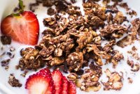 Dark Chocolate Paleo Grain-Free Granola (Vegan)