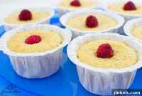 Vanilla Almond Sponge Cakes Recipe for Light, Fluffy Treats