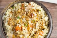 Chicken and Cauliflower Fried Rice Recipe for Low-Carb Meals