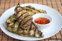 Grilled Thai Chicken with Sweet Chili Garlic Sauce Recipe
