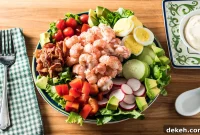 Cobb Salad with Langostino and Avocado Dressing