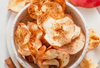 Crispy Air Fryer Apple Chips Recipe for Snackable Fruit Chips