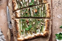 Asparagus and Ricotta Savory Tart — Ready in 10 Minutes