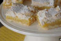Tangy Lemon Bars with Buttery Shortbread Crust Recipe