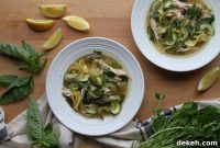 Spring Chicken Soup with Lemon and Asparagus — Fresh Springtime Recipe