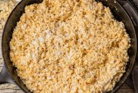 Cast Iron Skillet Toasted Marshmallow Rice Krispie Treats