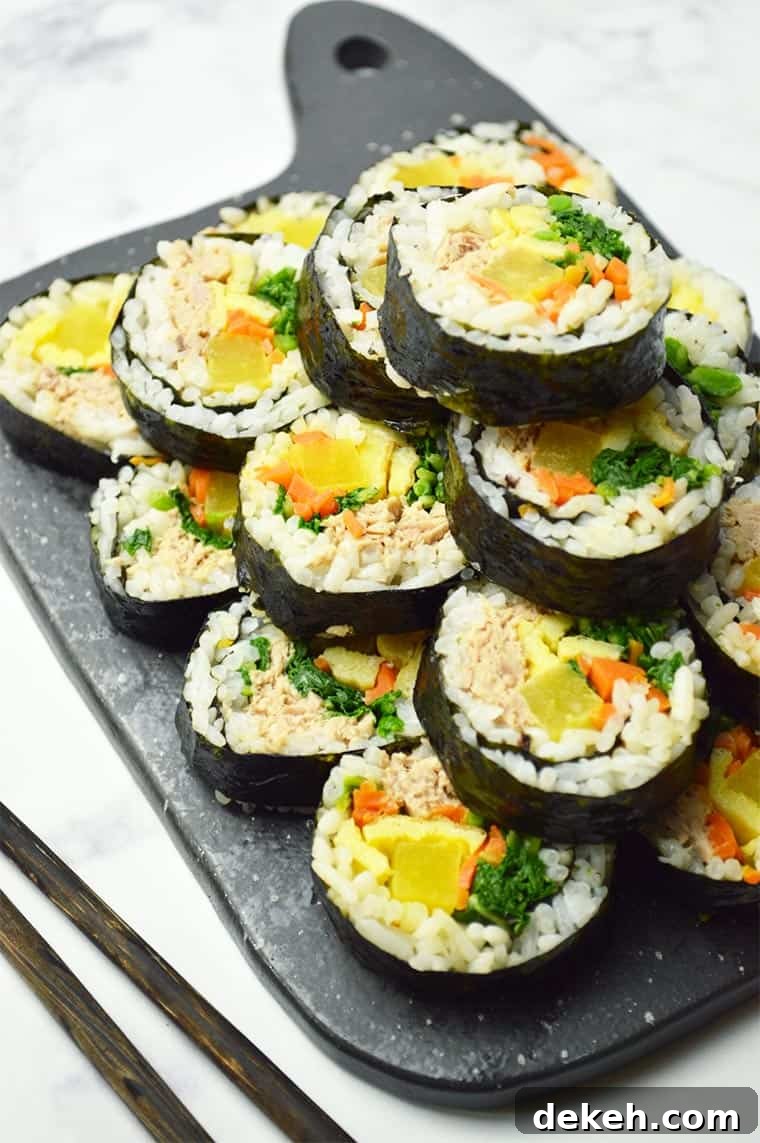 tuna kimbap chamchi gimbap