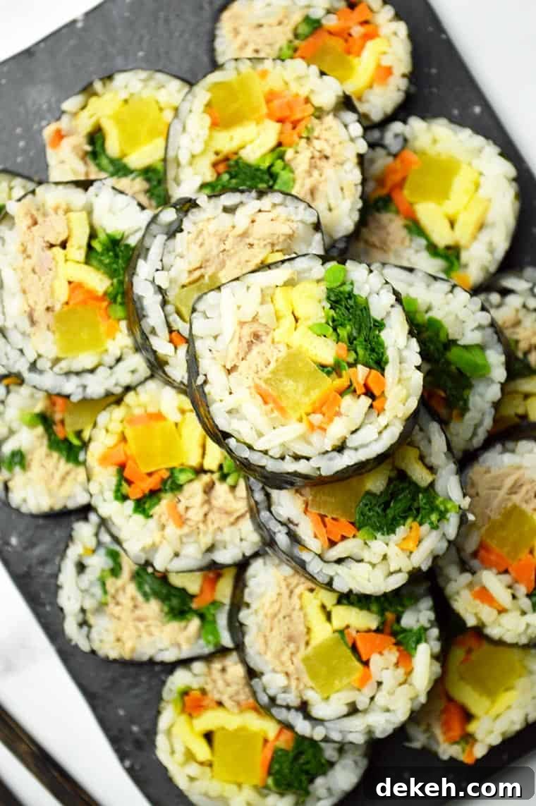 tuna kimbap chamchi gimbap