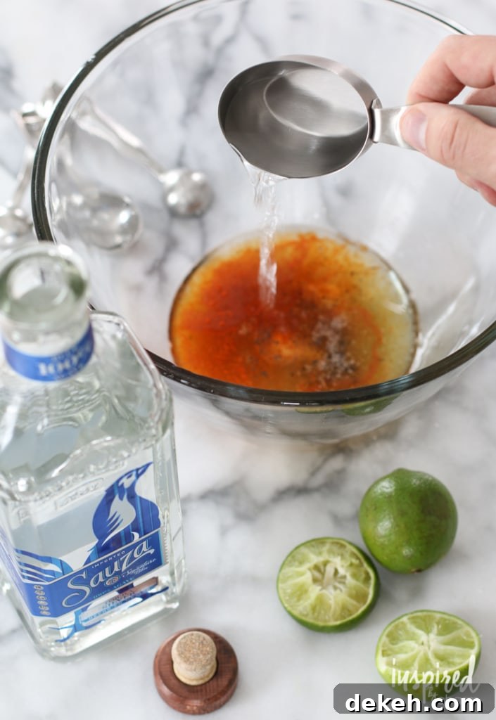 Tequila Lime Chicken Kabobs | inspiredbycharm.com #IBCcincodemayo