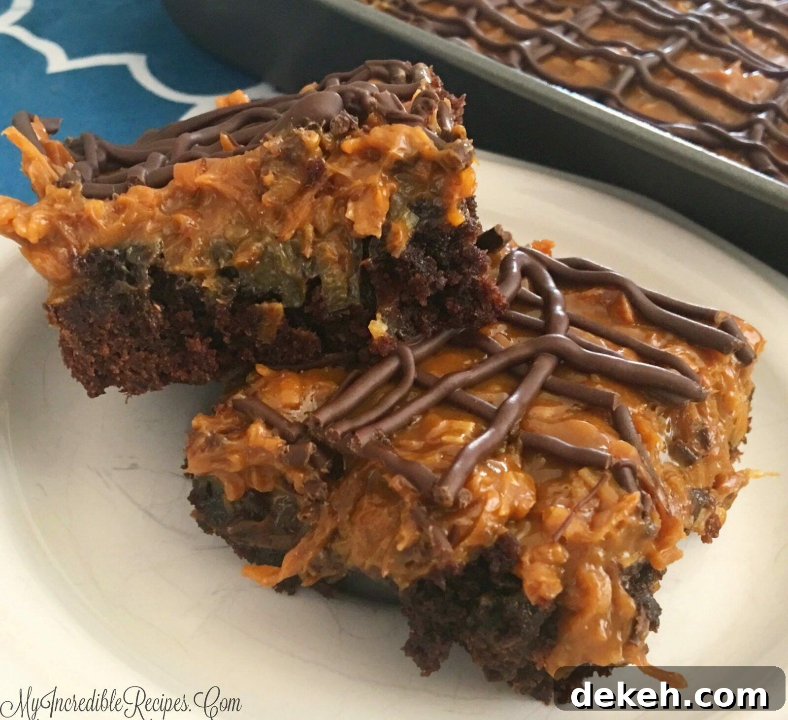 Samoa Brownies by My Incredible Recipes