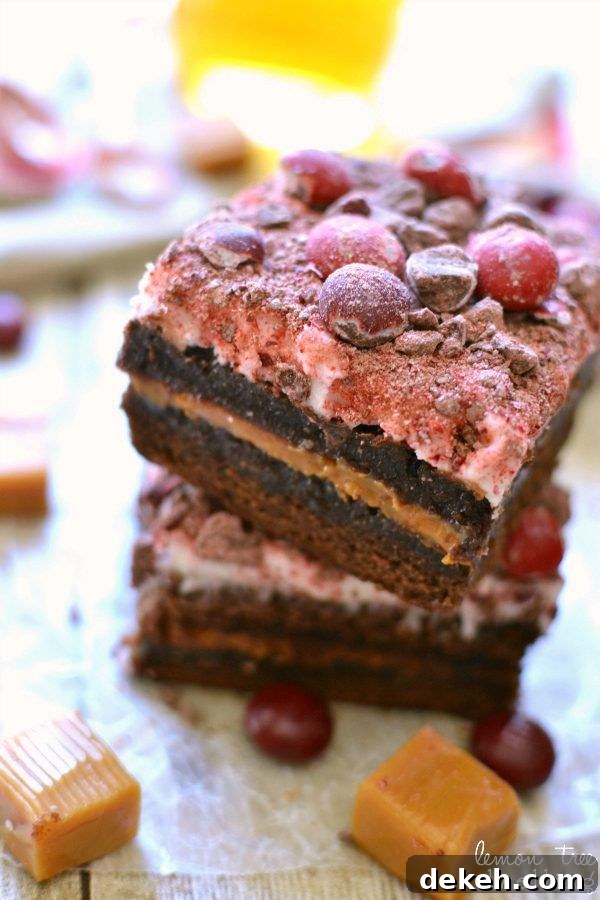 Candy Apple Brownies by Lemon Tree Dwelling