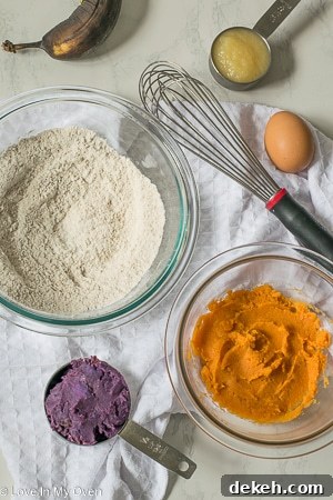 mini sweet potato muffins closeup