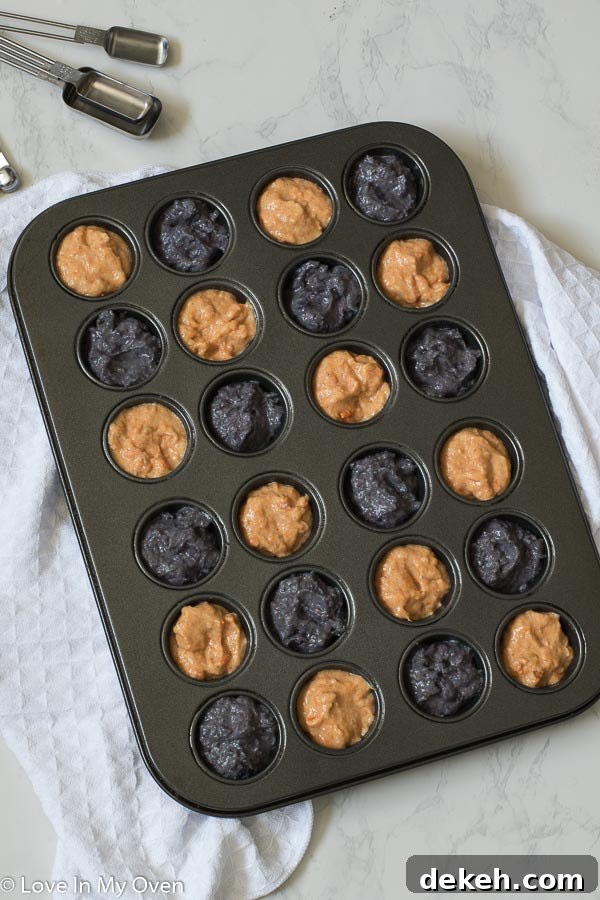 mini sweet potato muffins on a plate