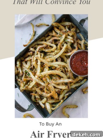 Selection of air fryer recipes