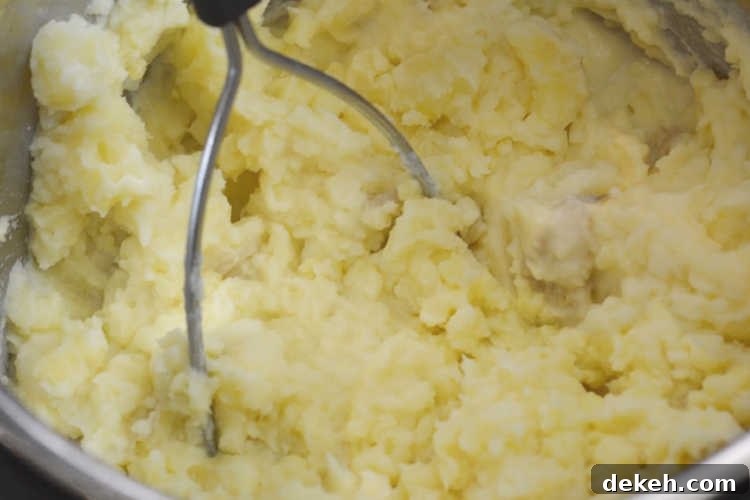 mash potatoes in instant pot with potato masher