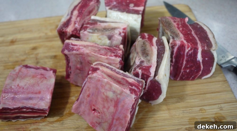 Slow Cooker Korean Short Ribs (Galbi Jjim)