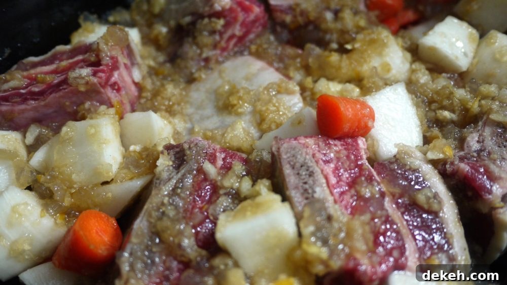 Slow Cooker Korean Short Ribs (Galbi Jjim)