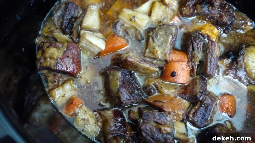 Slow Cooker Korean Short Ribs (Galbi Jjim)