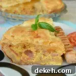 Easy Bacon and Egg Pie
