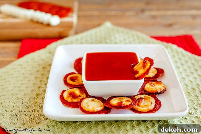 Low Carb Pizza Chips - Easy, super tasty, primal and low carb. Crisp chips with big pizza taste!