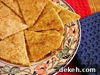 Paleo Dipping Chips- Low Carb & Paleo