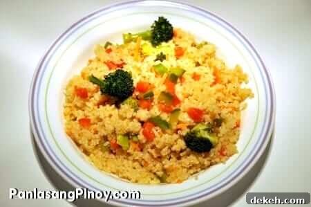 vegetable fried rice