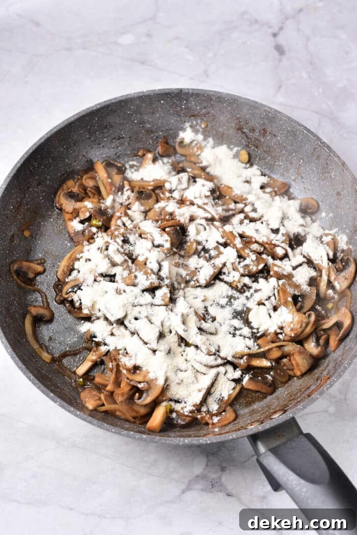 Dairy Free Ground Beef Stroganoff