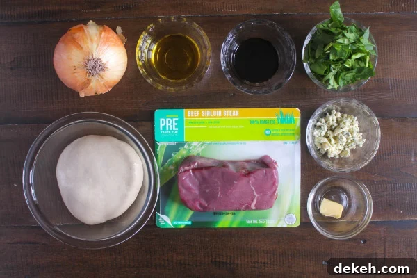 PRE-Brand Steak and Blue Cheese Pizza-8