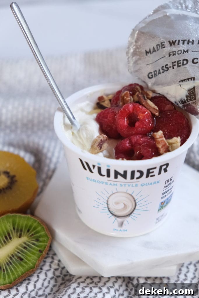 Quark breakfast bowl