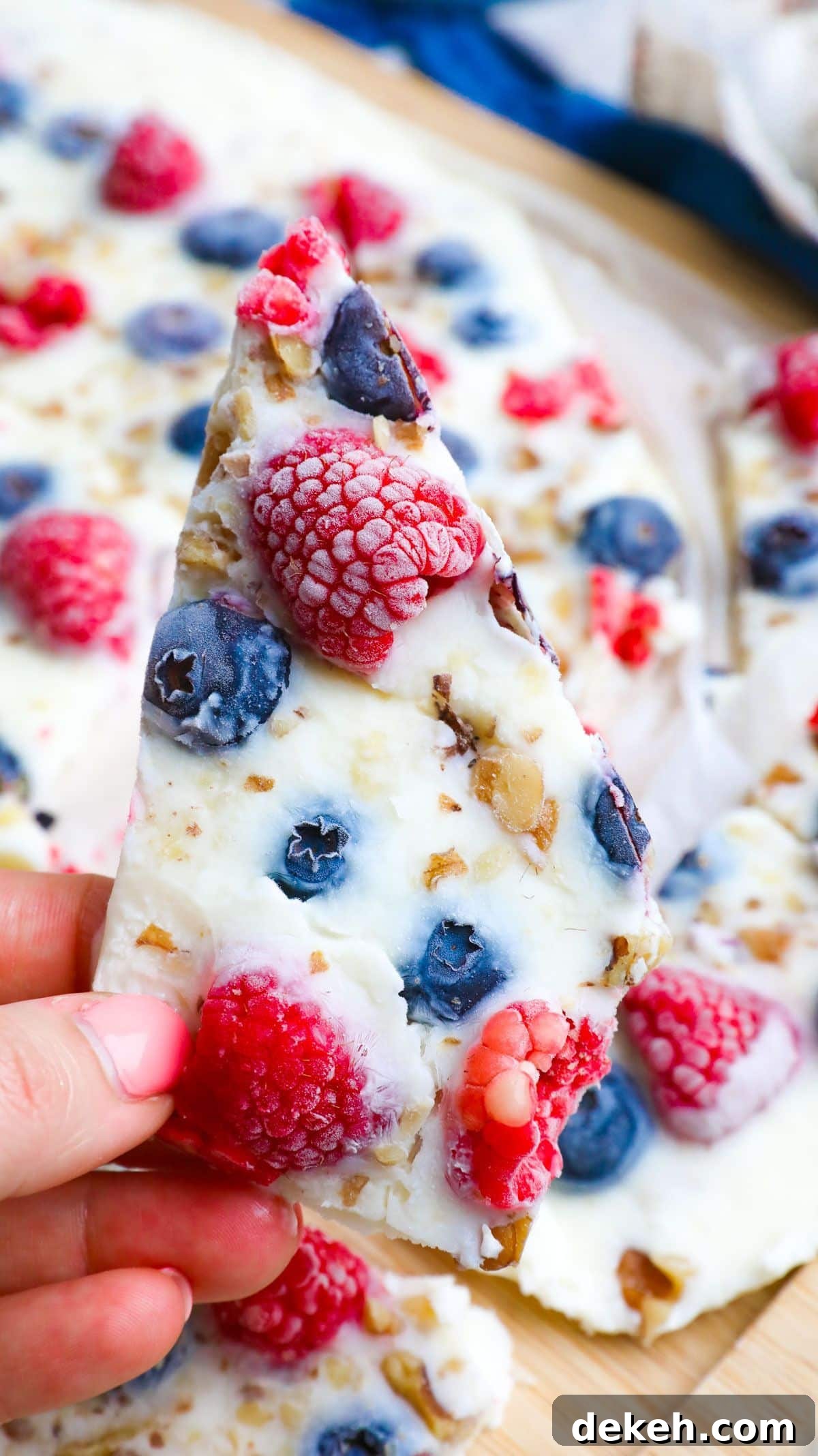 Frozen Yogurt Bark